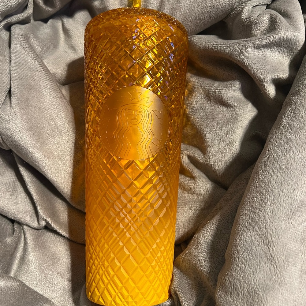 Starbucks Amber Textured Tumbler